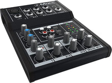 Load image into Gallery viewer, 2 Mackie Thrash215 15" 1300 Watt Powered Active DJ PA Speakers + Mix5 Mixer