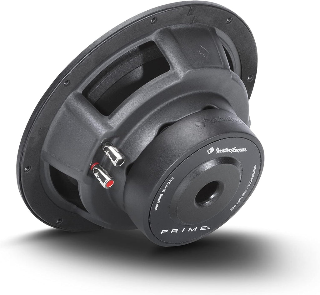 Rockford Fosgate R2D2-10 500W 10" Subwoofer + 10" Vented Enclosure