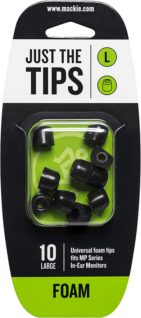 Mackie MP Series Large Foam Black Tips Kit