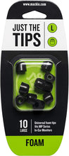 Load image into Gallery viewer, Mackie MP Series Large Foam Black Tips Kit