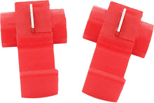 Load image into Gallery viewer, MR DJ 100pcs Lock Quick Splice Wire Terminals Snap Lock Red 18-22 AWG