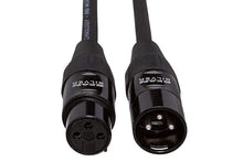 Load image into Gallery viewer, Hosa HMIC-100 REAN XLR3F to XLR3M Pro Microphone Cable, 100 Feet