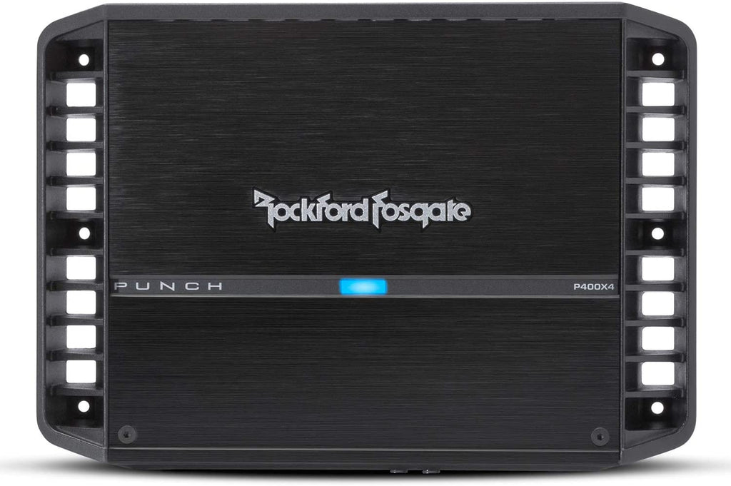 Rockford Fosgate Punch P600X4 600W Punch Series 4-Ch Stereo Class AB Car AMP
