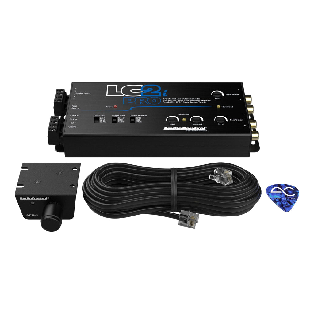AudioControl LC2i PRO 2-channel line output converter with AccuBASS