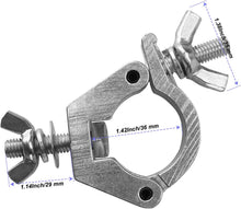 Load image into Gallery viewer, MR TRUSS TC5 Universal 2" Heavy Duty Pro Aluminum Stage Lighting Clamp Mounting