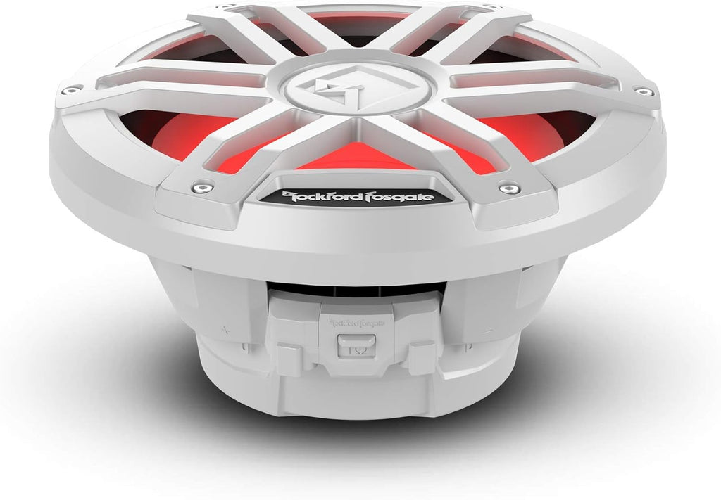 Rockford Fosgate M1D2-10 1200W 10" M1 Series Dual 2-ohm Marine Subwoofer with Color Optix LED