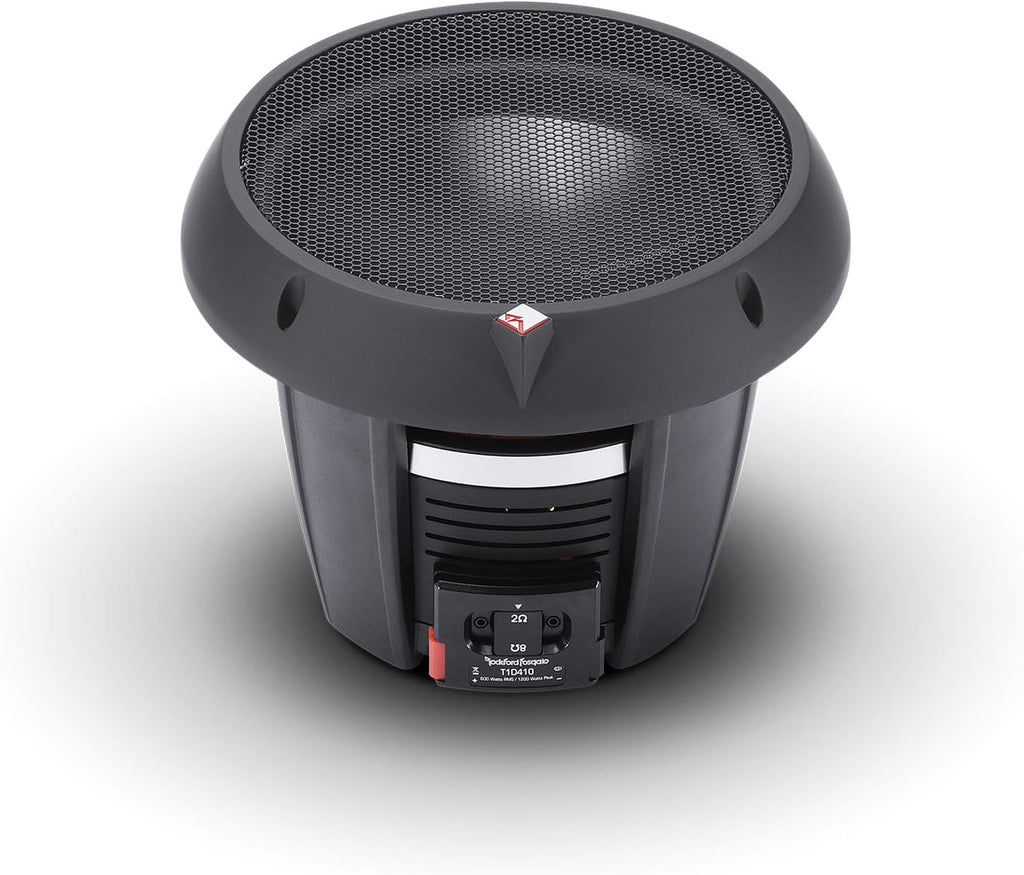 Rockford Fosgate Power T1D410 1200W 10" Power Series Dual 4-ohm Car Subwoofer