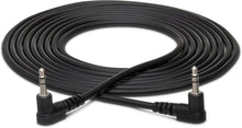 Load image into Gallery viewer, Hosa CMM-105RR Stereo Interconnect Cable Right angle 3.5mm TRS Male to Right angle 3.5mm TRS Male - 5 foot