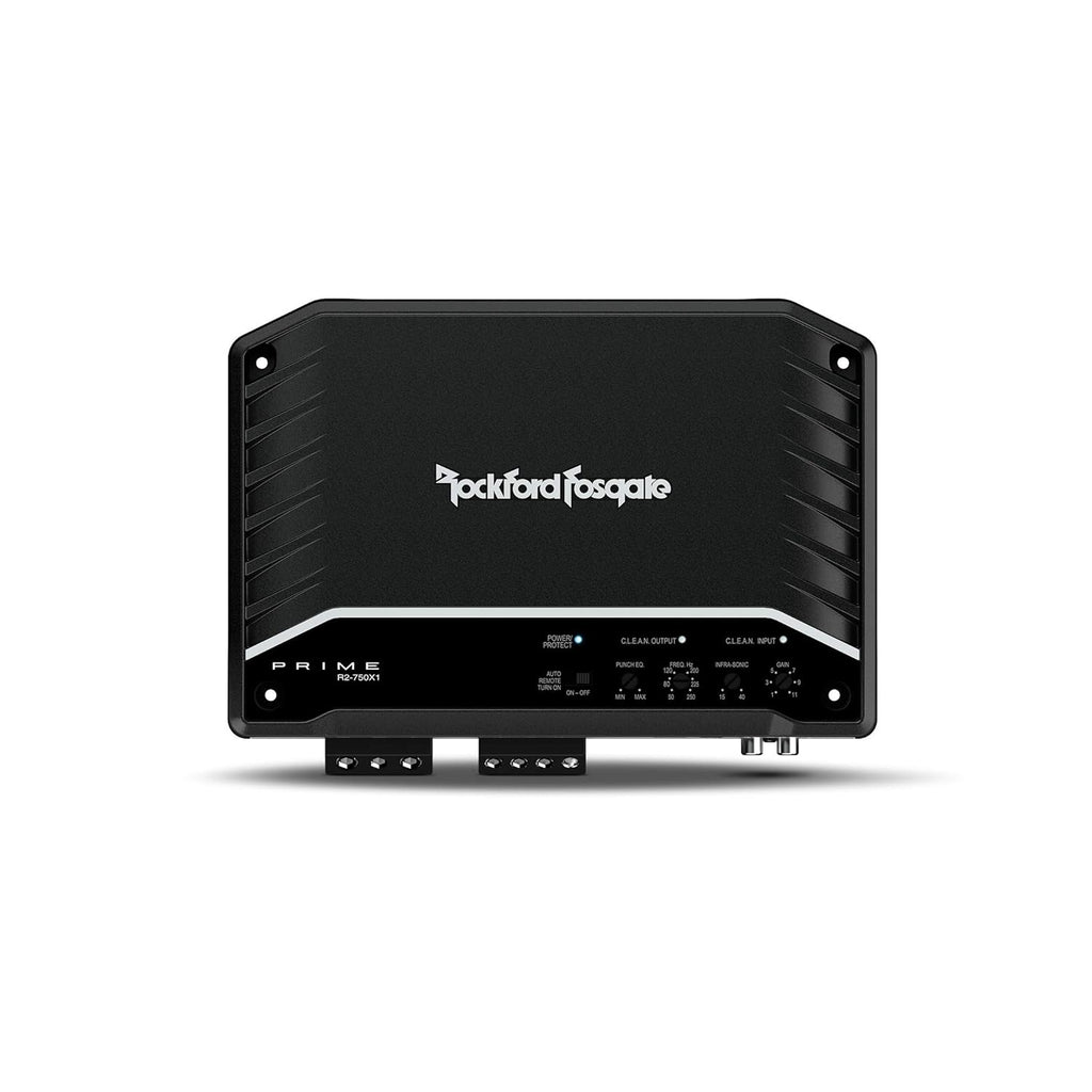 Rockford Fosgate PrimeR2-750X1750 Watts Monoblock Amplifier + 0 Gauge Amp Kit