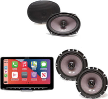 Load image into Gallery viewer, ILX-F509 Halo9 9" Multimedia Receiver &amp; A Pair Alpine SXE-1726S 6.5" Coax &amp; Pair SXE-6926S 6x9 Coax Speakers