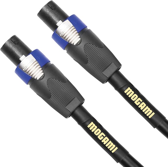 Mogami GOLD SPEAKER SO-15 Speaker SO SpeakON to SpeakON Quad Cable (15')