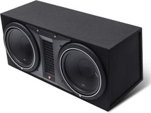 Load image into Gallery viewer, Rockford Fosgate Punch P1-2X12 &amp; P500X1BD<BR/>1000W Peak Punch P1 Dual 12" Loaded Subwoofer Enclosure Ported