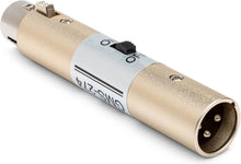 Load image into Gallery viewer, Hosa GMS-274 Microphone Power Switch, XLR3F to XLR3M