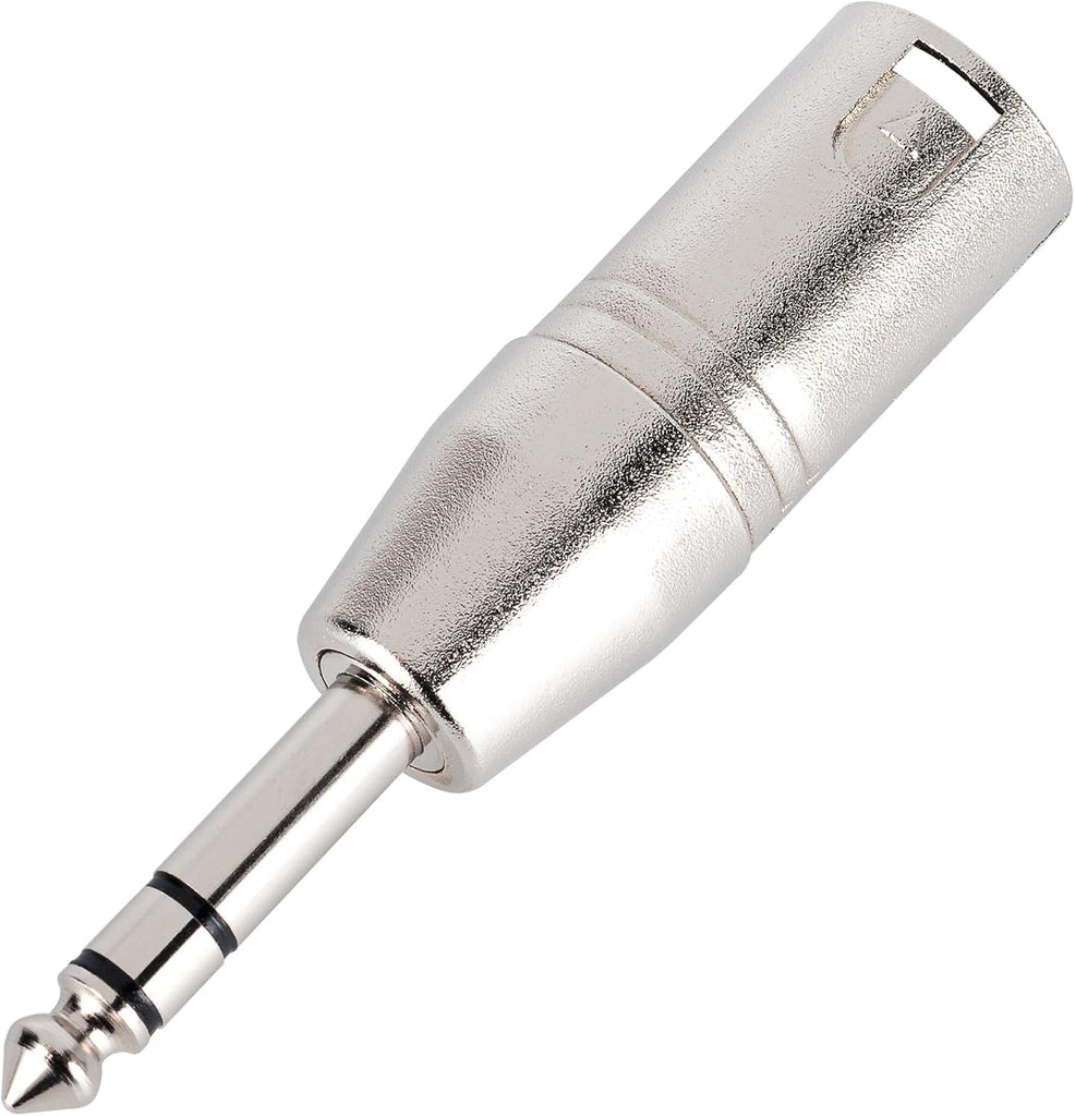 MR DJ XMTRS 1/4" TRS to Balanced XLR Male Adapter