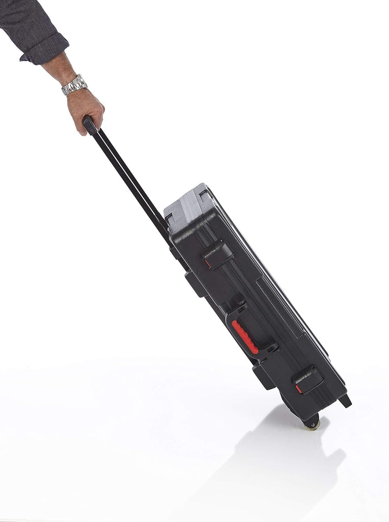 Gator Cases  GHELIXFLOOR ATA Style Case for the Line 6 Helix Multi-FX Floor Processor with Wheels