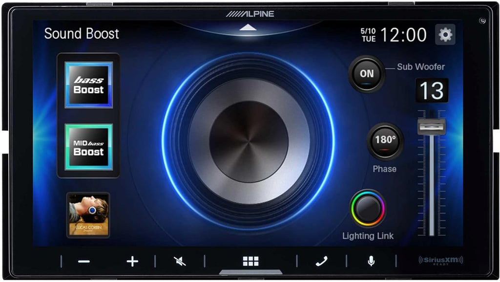 Alpine iLX-W670 Digital Multimedia Receiver CarPlay and Android Auto Compatibility