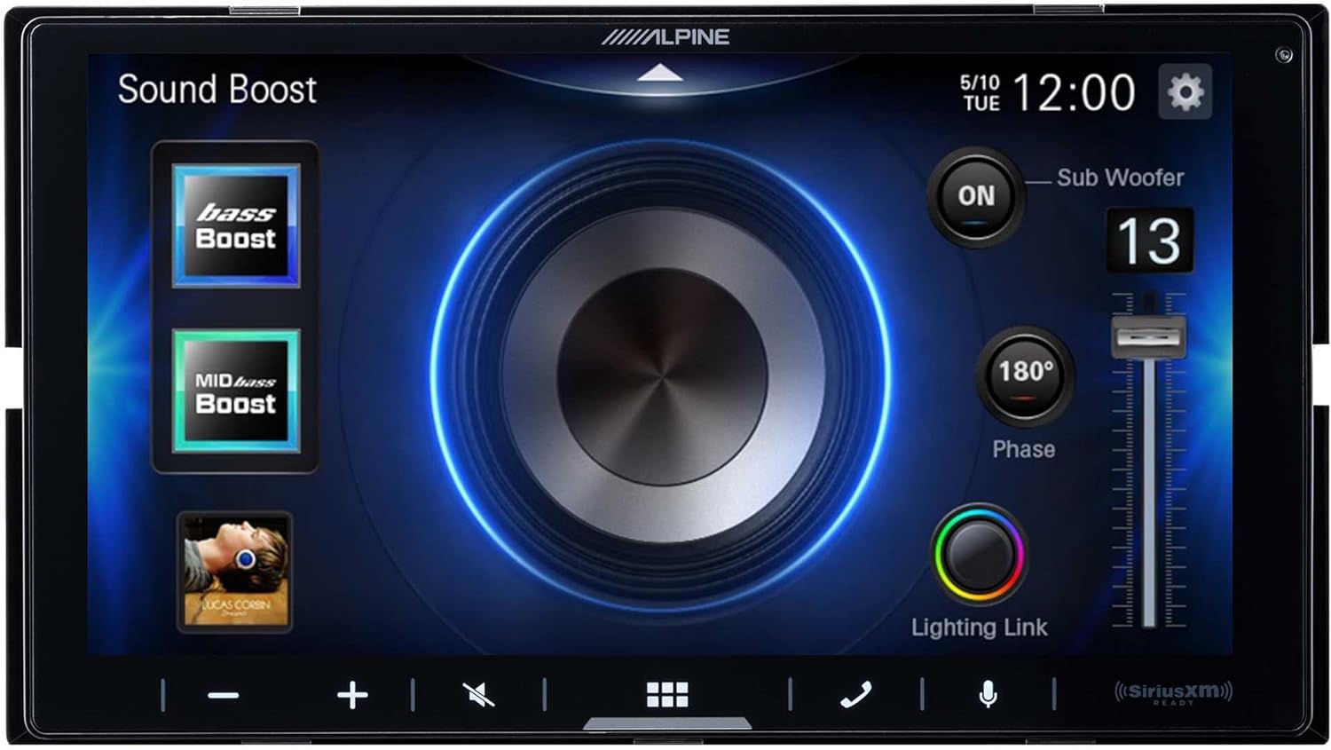 Alpine ILX-W670 CarPlay Android Auto Includes Back up Camera SXV300 Sirius XM Tuner