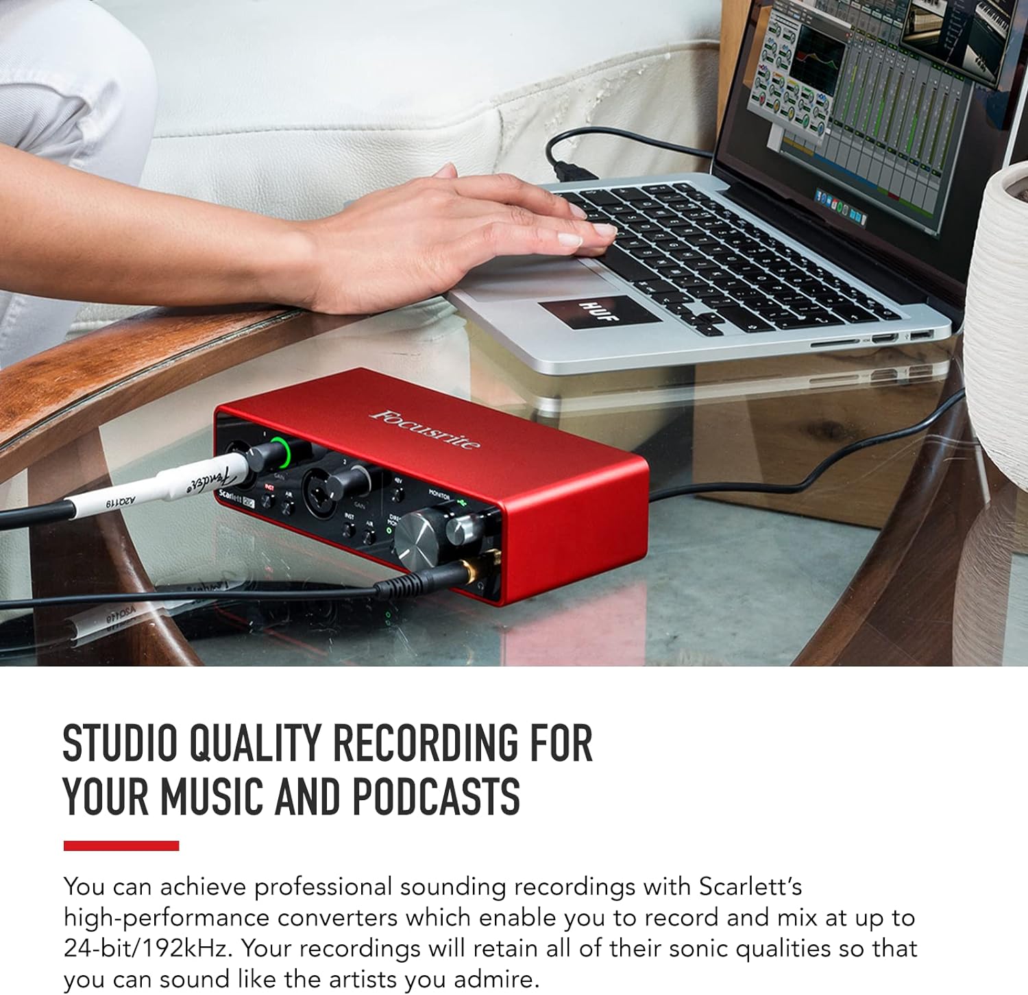 Focusrite Scarlett 2i2 3rd Gen 2x2 USB Audio Interface