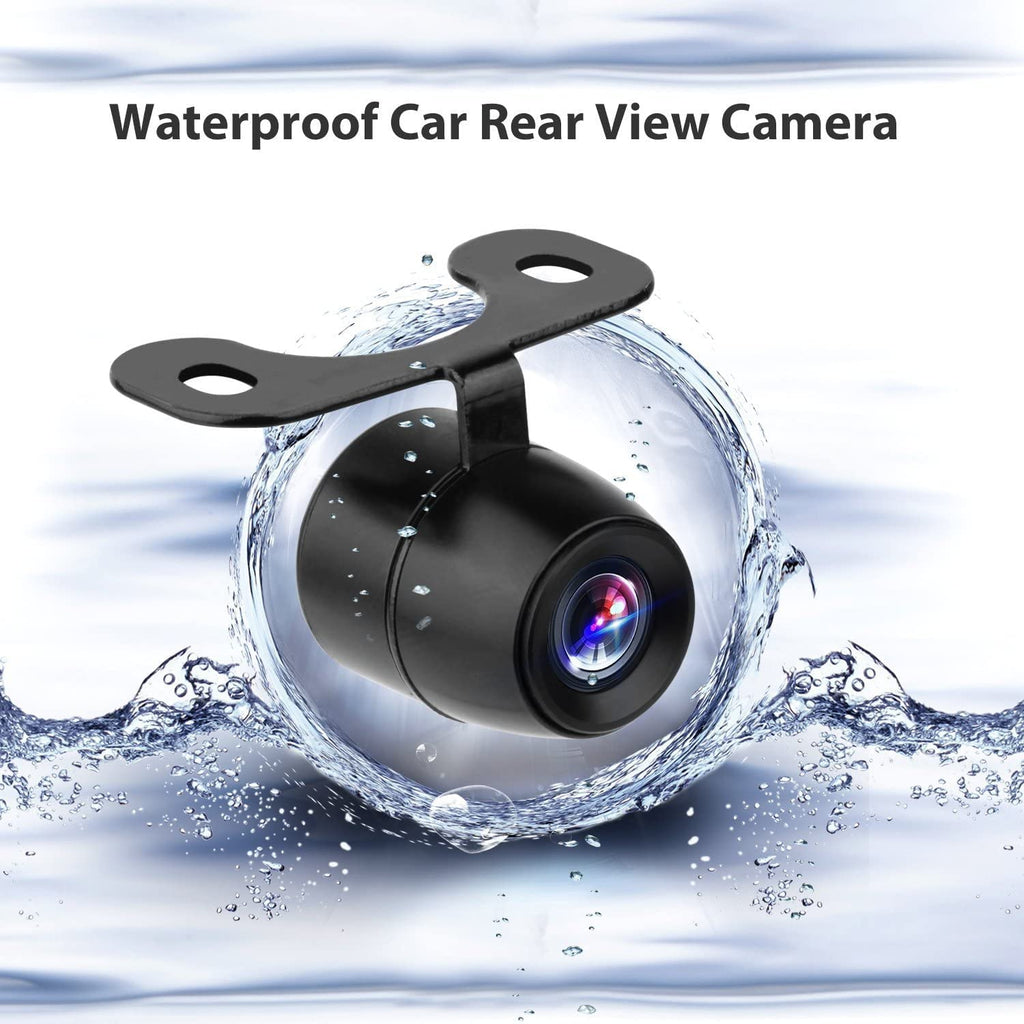 Absolute USA CAM103 HD Night Vision Backup Camera - 170° Wide Angle Waterproof License Plate Rear View for Alpine X009-GM2, ILX-107, ILX-207, ILX-F409 & ILX-W650