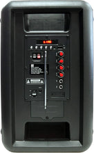 Load image into Gallery viewer, MR DJ GOPACK Dual 6.5" 1200W Portable Outdoor Bluetooth Speaker