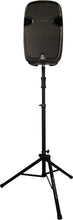 Load image into Gallery viewer, Ultimate Support TS-100B Air-Powered Series® Lift-assist Aluminum Tripod Speaker Stand with Integrated Speaker Adapter