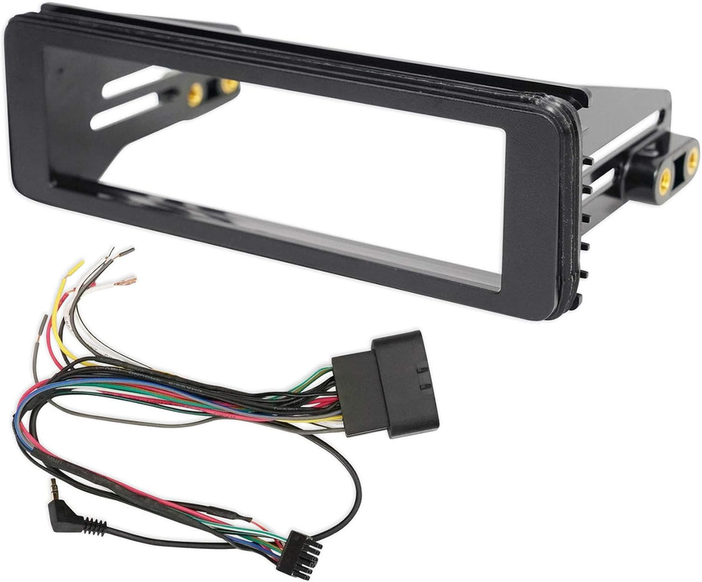 Metra 99-9600 Dash Kit Fit Select 1996-2013 Harley Davidson Motorcycles Black