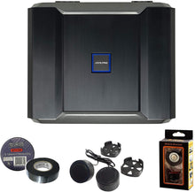 Load image into Gallery viewer, Alpine R-A75M Mono subwoofer Amplifier 750 watts RMS x 1 at 2 ohms Bundle
