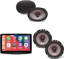 Load image into Gallery viewer, Alpine ILX-F511 Halo11 11" Multimedia Touchscreen Receiver &amp; A Pair Alpine SXE-1726S 6.5" Coax and A Pair SXE-6926S 6x9 Coax Speakers