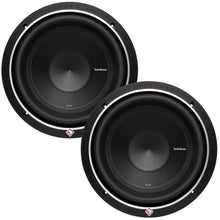 Load image into Gallery viewer, 2 Rockford Fosgate P2D4-10 10" Subwoofers + Sealed Sub Box Enclosure