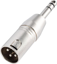 Load image into Gallery viewer, MR DJ XMTRS-2 1/4" TRS to Balanced XLR Male Adapter 2-Pack