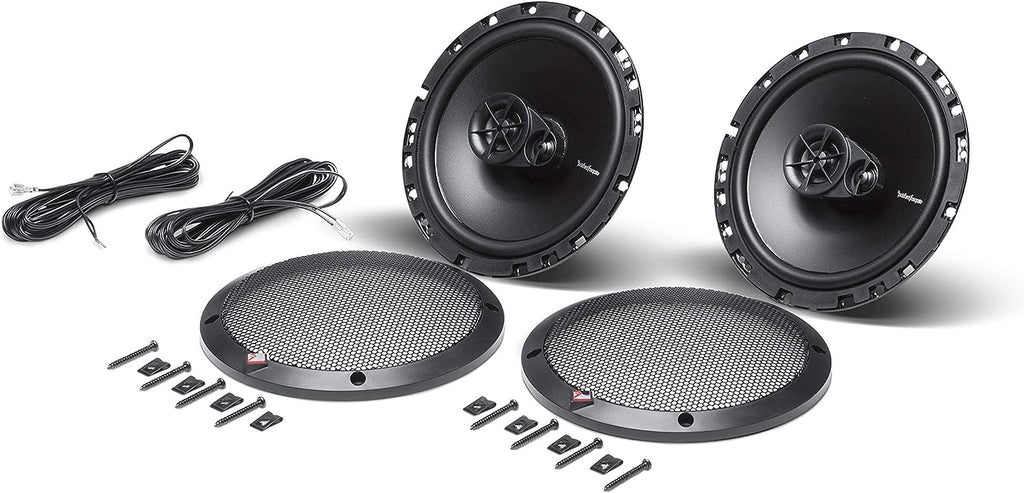 2 Pair Rockford Fosgate R165X3 Car Speaker 180W 6.5" 3-Way Coaxial Speakers