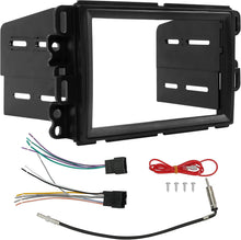 Load image into Gallery viewer, Double Din Radio Dash Kit Wire Harness Antenna Adapter Combo Fit Buick Chevrolet GMC Pontiac Saturn Fit 2007-2014