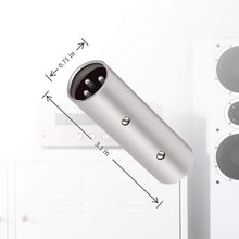 Load image into Gallery viewer, MR DJ AXLRMM-2 3-Pin XLR Male to 3-Pin XLR Male Audio Microphone Cable Extension Adapter Connector 2-Pack