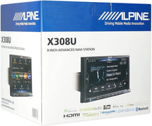 Load image into Gallery viewer, Alpine X308U 8" Navigation with HCE-C114 Camera