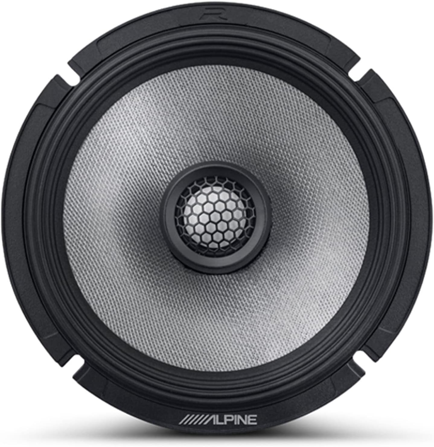 Alpine R2-S65 600W Peak 6.5" R-Series 2-Way Coaxial Speakers with Magnesium Hard-Dome Tweeters