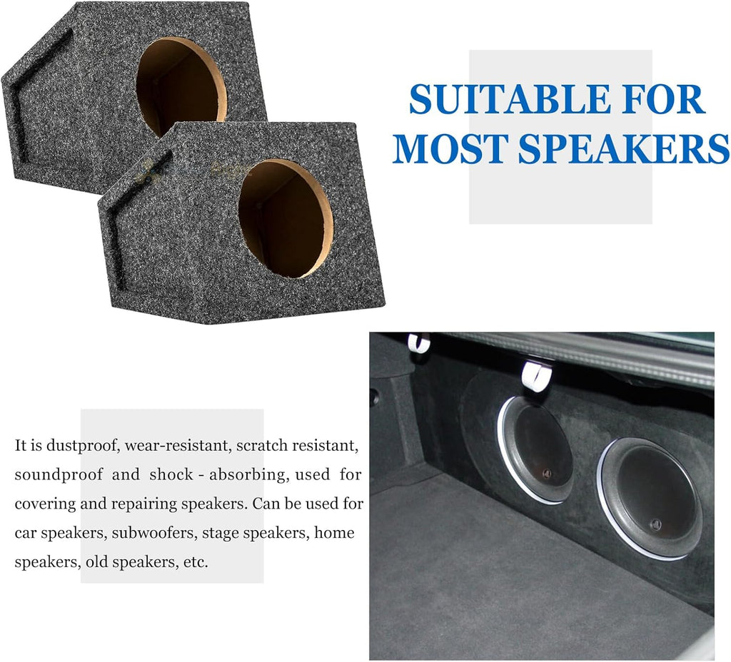MR DJ DC3TAN 3' L X 4' W TAN Carpet for Speaker Subwoofer Enclosure Boxes