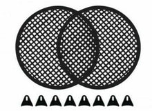 Load image into Gallery viewer, (2) Absolute DJS8 Grill 8" Inch Universal Speaker Subwoofer Grill Mesh Cover W/ Clips Screws Guard