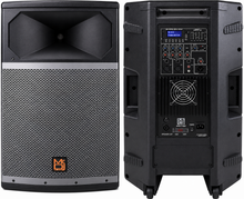 Load image into Gallery viewer, MR DJ PRO115BT PRO PA DJ 15" 2-Way Powered/Active Live Sound Loudspeaker