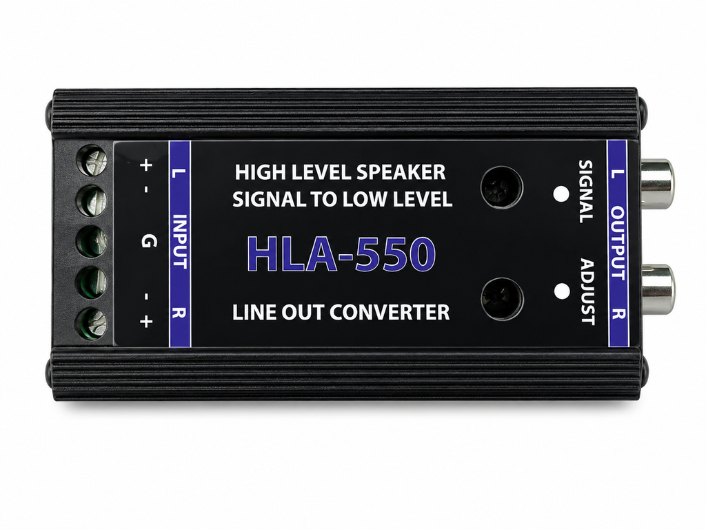 Absolute HLA550 2 Channel High Level to Low Converter Line Output w/ Ground Loop