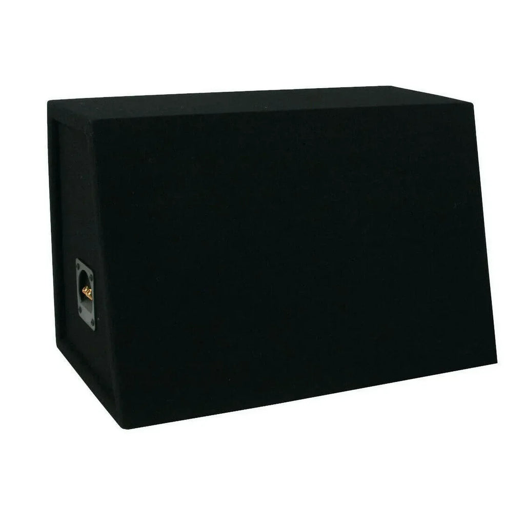Absolute MSHF10 10" Enclosure Box 10" Sealed 3/4" MDF Single Hatchback Subwoofer/Sub Enclosure Box 0.9 Cubic Feet