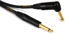 Load image into Gallery viewer, Mogami GOLD INSTRUMENT-03R Straight to Right Angle Instrument Cable - 3 foot