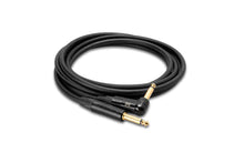 Load image into Gallery viewer, Hosa CGK-010R, Neutrik Straight to Right-Angle Edge Guitar Cable - 10 feet