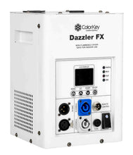Load image into Gallery viewer, Colorkey CKU-7703-KIT Cold Spark Machine Bundle 2 Dazzlers with Road Case - White