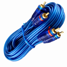 Load image into Gallery viewer, 20 Pack MK Audio KABC20B 20 ft Digital Audio Coaxial Cable Gold-Plated RCA Male to RCA Male S/PDIF Cable