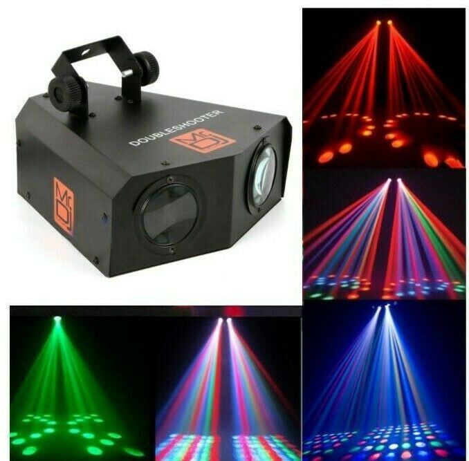 16 Patterns 2 Eyes DMX512 Stage Lighting 102 LED Lights Party DJ Disco Show 4CH