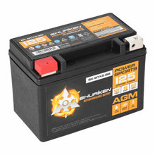 Load image into Gallery viewer, Shuriken SK-BTX9-BS 125 CRANK AMPS / 8AMP HOURS AGM Power Sports 12V Battery