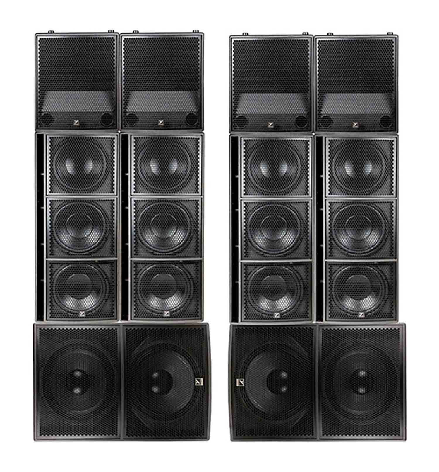 Yorkville Sound SA221S, Synergy Array Series 6000W Powered Portable Subwoofer - 21 Inch