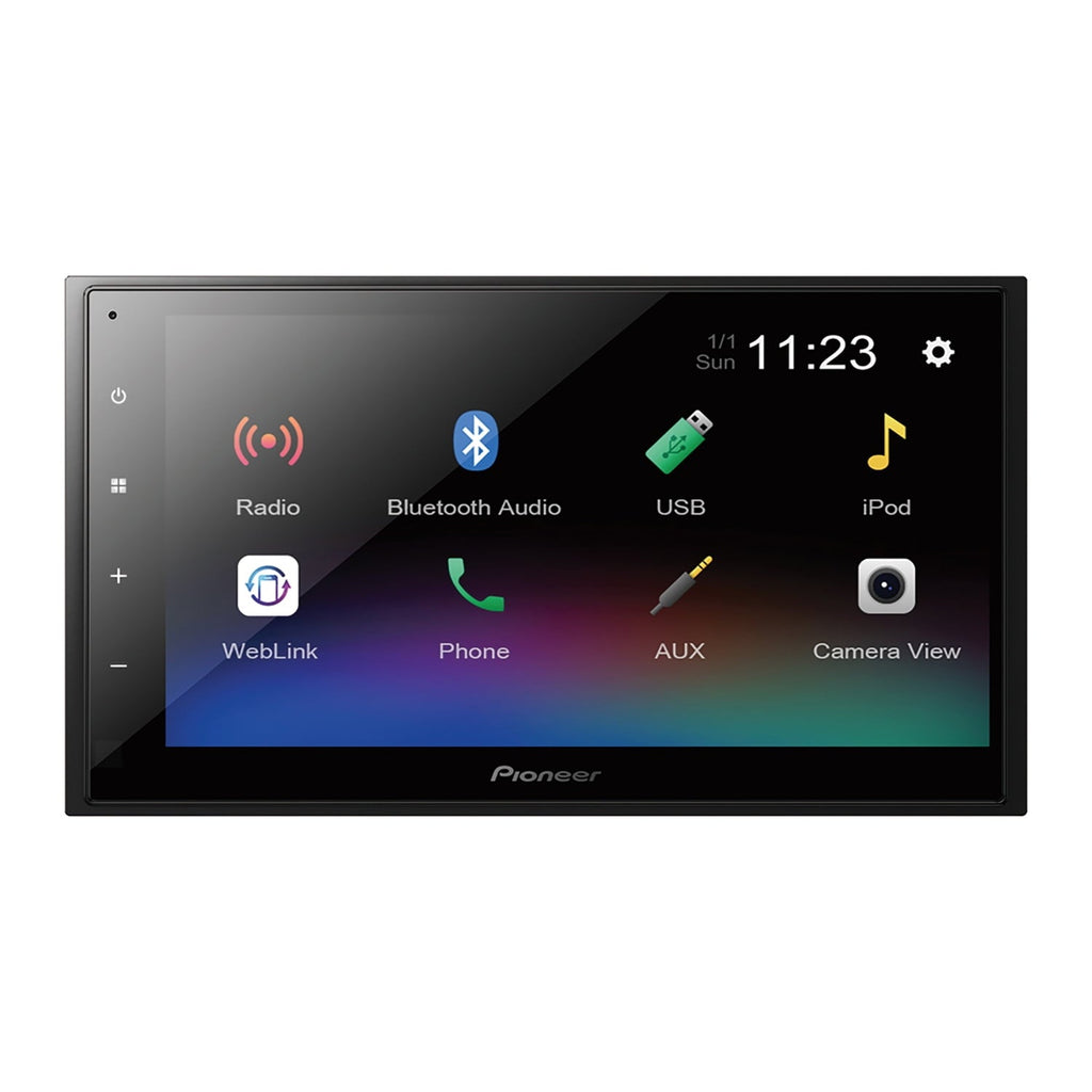 Pioneer DMH-342EX 6.8-in. Double-DIN Car In-Dash + Camera
