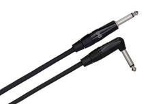 Load image into Gallery viewer, Hosa HGTR-015R, Straight to Right Angle Pro Guitar Cable - 15 Feet
