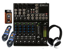 Load image into Gallery viewer, Mackie 802VLZ4 8-channel Analog Mixer + SR450 Headphone with Pair of XLR Cable+free Absolute Phone Holder